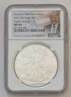 STRUCK AT WEST POINT MINT 2021(W) EAGLE 41 EAGLE LANDING T-2 NGC MS69 SKU 93-002