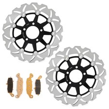 Front Brake Rotors Pads for