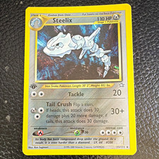 Steelix [1st Edition] #15 Prices | Pokemon Neo Genesis | Pokemon Cards