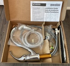 Moen Camerist 1-Handle Low Arc Kitchen Faucet w/ Side Spray 67840 in Chrome