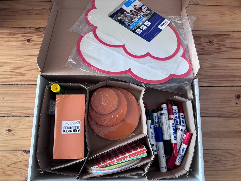 Moderationskoffer , Moderationsbox von  Franken mit über 1500 Teile in OVP - Bild 3 von 4