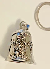 St. Christopher Ride Guardian Protection Luck Motorcycle Bell for Bikers