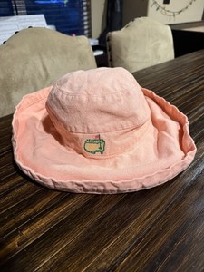 Masters Pink Bucket Hat Masters Tournament Pink Bucket Hat Flowers Women Golf Ladies  main image 4