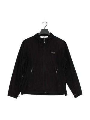 Columbia Damen Hoodie M schwarz Polyester mit Nylon Full Zip