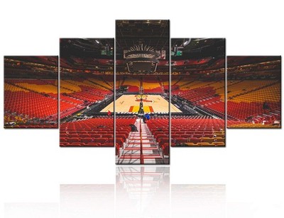 Native American Basketball Decor NBA Miami Heat Pictures American Airline Are...