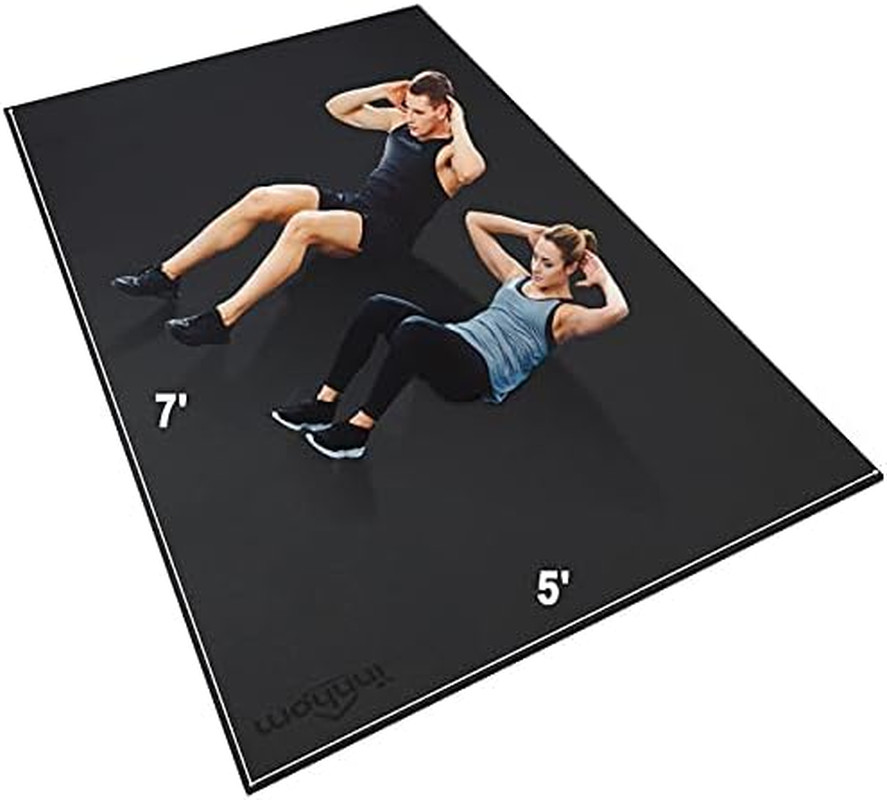 Extra Thick Large Exercise Mat for Home Gym - Multiple Sizes Available