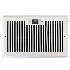 USED - Quiet Register Booster Fan White Fits 6"x10” Duct Opening VELLEE VL-610-F