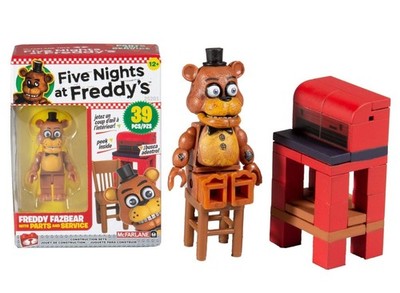 McFarlane Five Nights at Freddy s PARTS AND SERVICES Micro Construction Set NEW