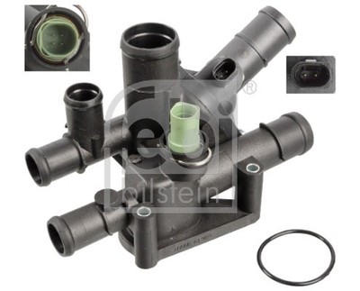 FEBI Thermostat Kühlmittel VW AUDI SKODA 1,6 06A121111 6A121111 AEH AKL APF AVU