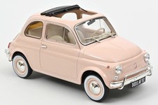 Norev 1:18 FIAT 500L OPEN ROOF 1968 PINK