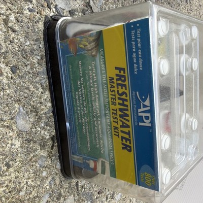 API FRESH WATER MASTER TEST KIT, OVER 800 TESTS, SEALED, NEW! Exp 06/2027
