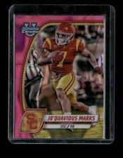 Jo'Quavious Marks 2024 Bowman University Chrome #102 Pink Lava Refractor