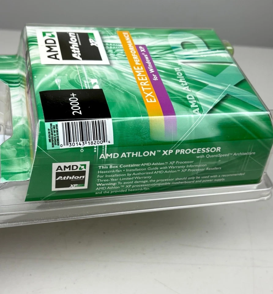 NOS 2002 AMD Athlon XP 2000+ 2GHz Processor Heatsink Fan Quantispeed - Image 2 of 4