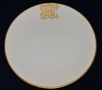 Motocross Signé Delinieres&co Limoges France Relef Doré Edouardien Monogram 9 " - Photo 1/4