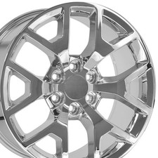 Chrome 22 Honeycomb Wheel Fits Silverado Tahoe Cv92 Chrome 5656 22x9