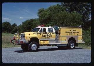 Lisbon MD Engine 42 1987 Ford/Grumman Fire Apparatus Slide
