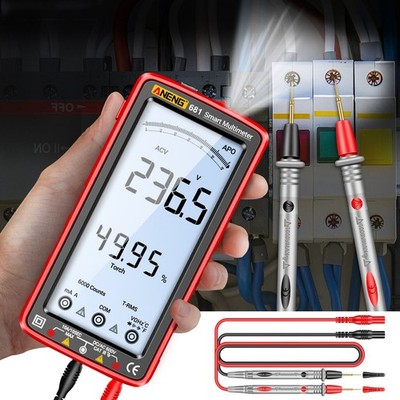 Multimeter Digital Messgeräte AC DC LCD Strommesser Strom Voltmeter Amperemeter