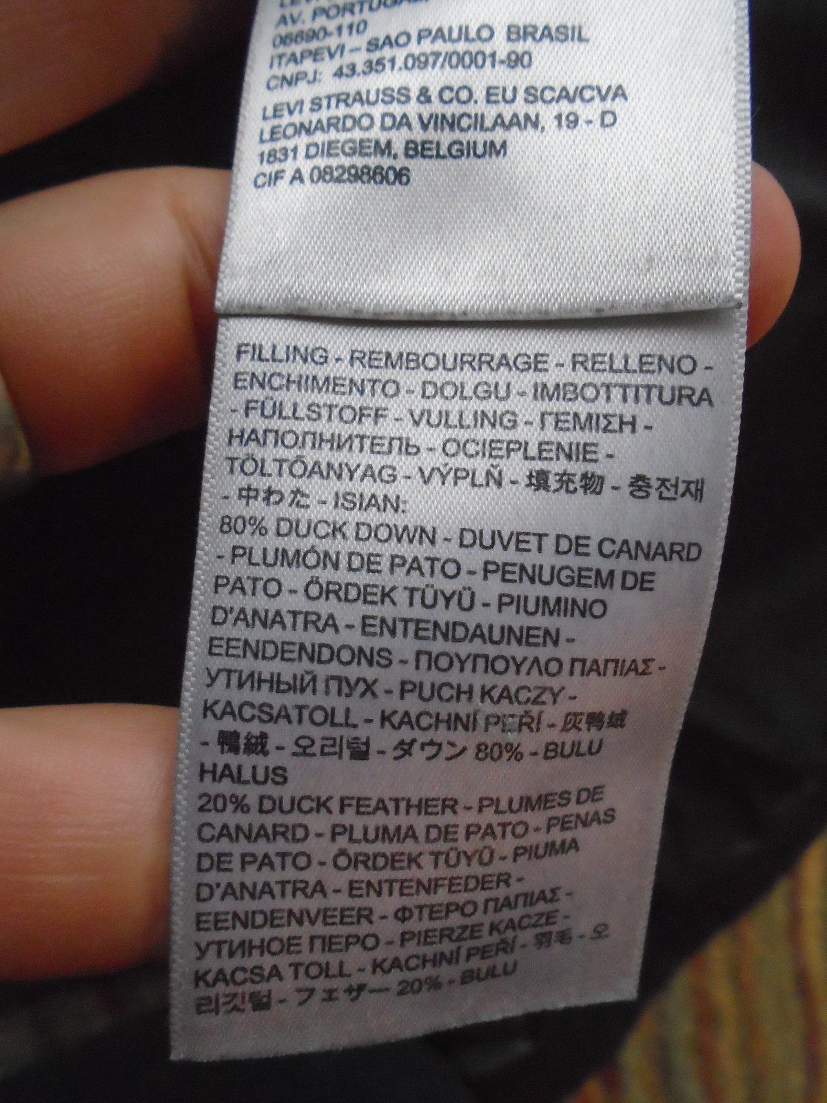 Levi’s Performance Down Jacket Coat Water Repelle… - image 12