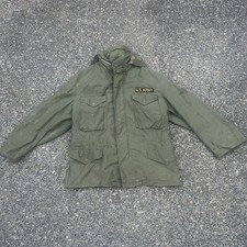 1st Pattern M-65 1965/66 Field Jacket Medium Short DSA 100-1691 Aluminum Zip VTG