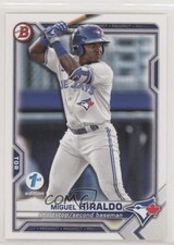 2021 Bowman Draft 1st Edition Miguel Hiraldo #BD-98 0b3