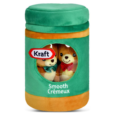 IScream Kraft Peanut Butter Bears Plush