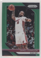 2018-19 Panini Prizm Green Prizm James Johnson #186 1md