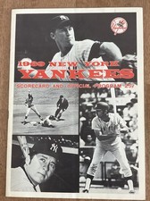 1969 Thurman Munson First HR Program  New York Yankees Aug 10 Oakland A’s Scored