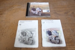 2003 BMW K1200LT SERVICE MANUAL RIDERS BOOKLET CD ROM