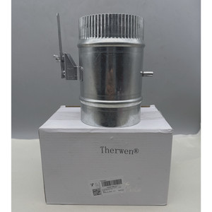 4" HVAC Duct Manual Volume Backdraft Damper Airflow Ducting Branch Vent Damper..