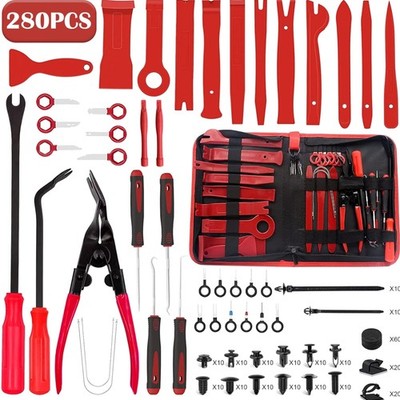 Kfz Reparaturwerkzeug Set, Kunststoff Hebewerkzeug, Clip Entferner, Panel Dem...