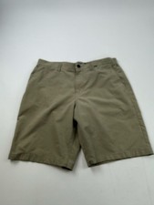 Hurley Shorts Mens 36 Beige Nike Dri-Fit Golf Chino 10 Inseam Stretch Casual