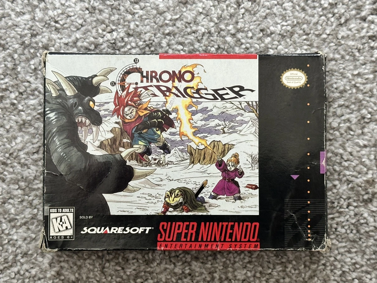 Nintendo Video Games Chrono Trigger 1995 for sale | eBay