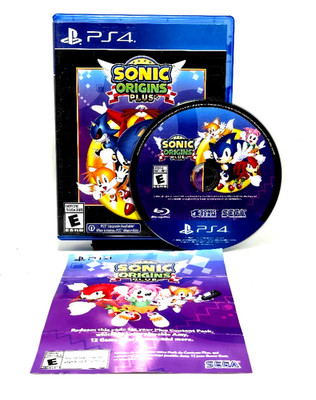 Sonic Origins Plus - PS4 -  PlayStation 4 - TESTED - FAST SHIPPING !