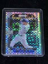 2022 Panini Prizm #232 Cody Bellinger /75 Dodgers Power Plaid Prizm
