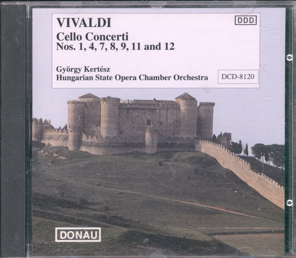 DCD8120 Hungarian State Opera Chamber Orchestra Vivaldi Cello Concerti Nos. 1, 4
