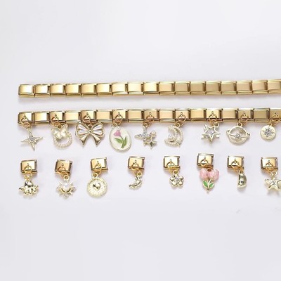 Kreativer Gold Anhänger unverwechselbares Design für modische Individuen
