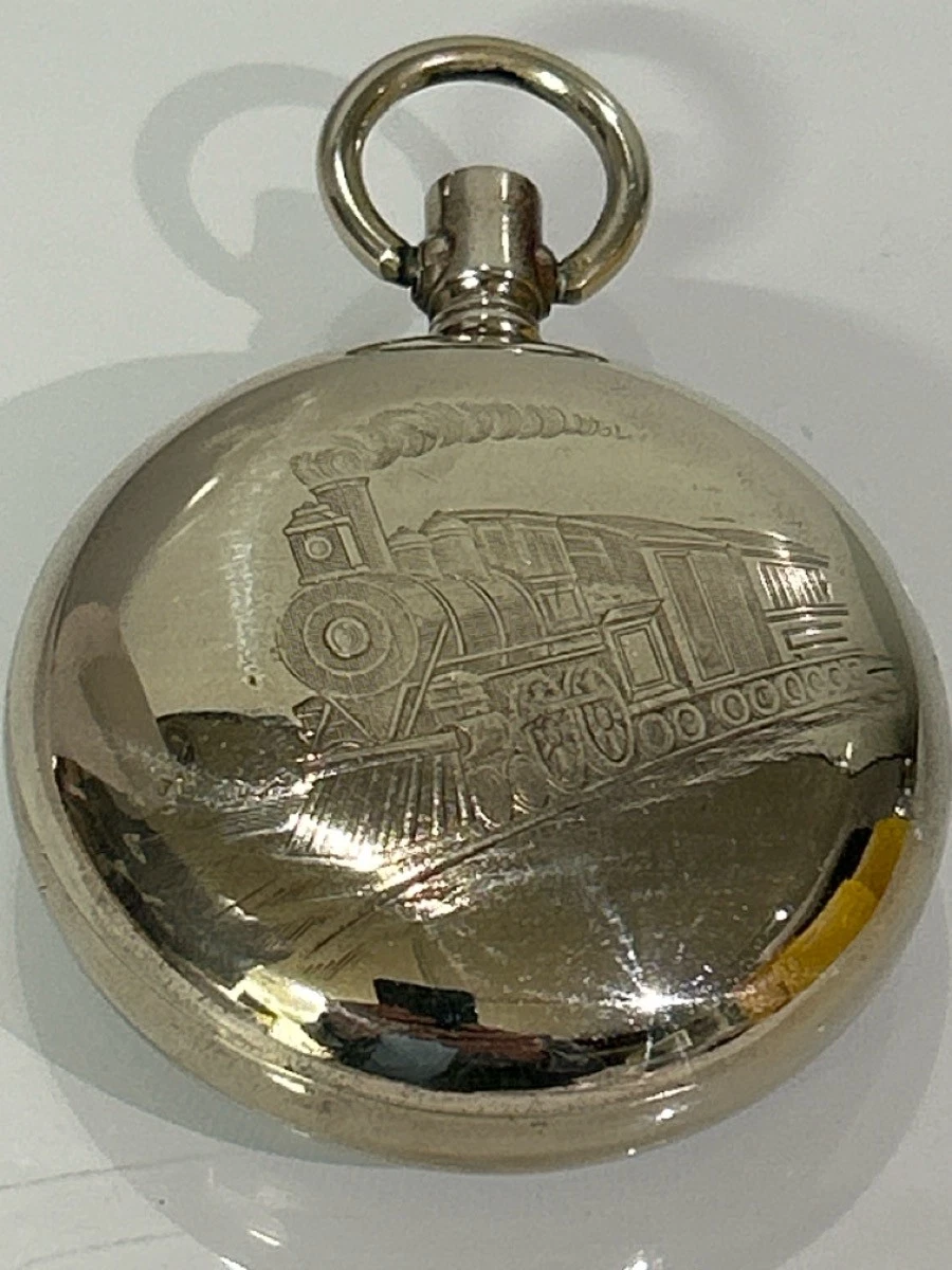 Illinois Watch Case Co. Nickel Pocket Watch Case 2.25