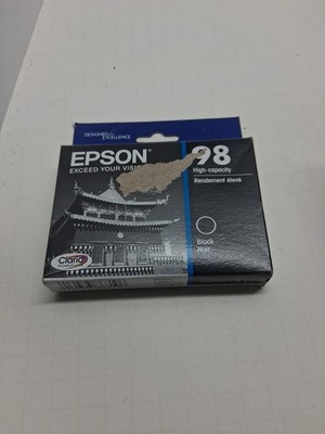 Genuine Epson 98 Black ink  T098120 High Capacity - Exp 09/2025 New Sealed