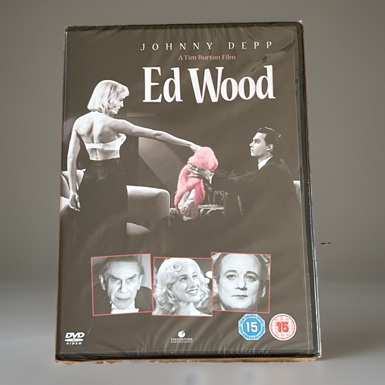 Ed Wood DVD Johnny Depp Tim Burton Martin Landau New Sealed Rare Classic Movie