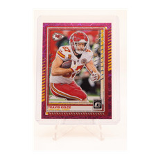 2025 Panini Donruss Optic Travis Kelce Pink Velocity Prizm /99 #135