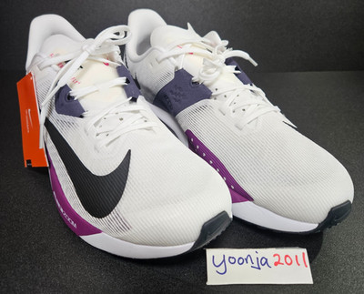 Nike Air Zoom Rival Fly 4 - US Size 11 - White/Black-Viotech - No Lid