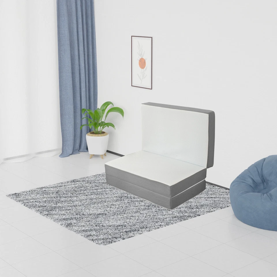 ONETAN, Colchón Plegable, Gel Espuma con Memoria 3", 4" y 5" Foto 3 de 4