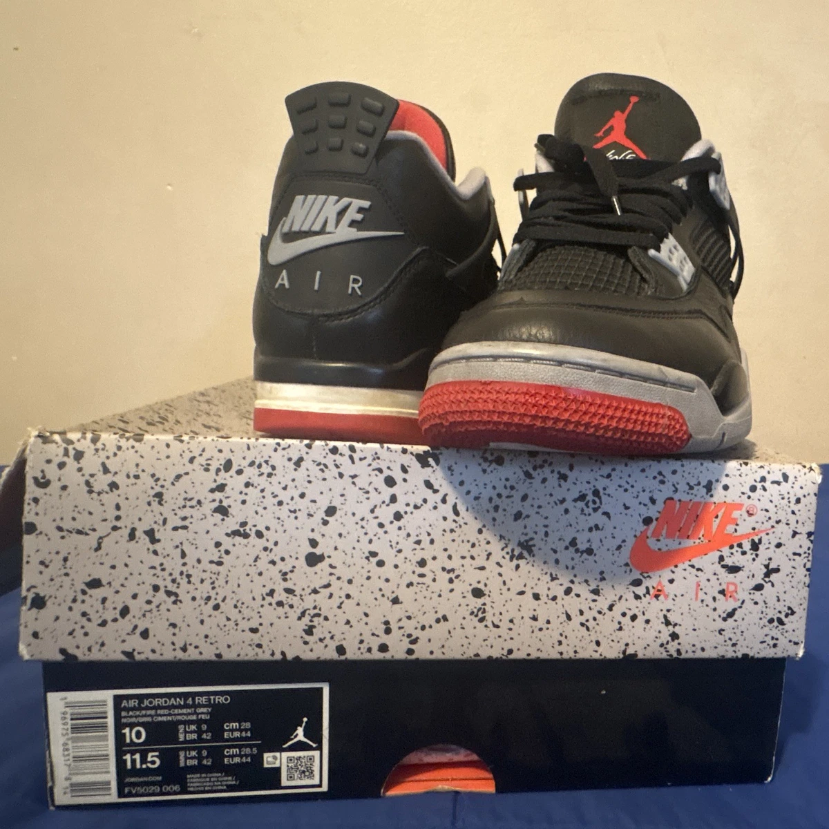 Jordan 4 Retro Fire Red for Sale | Authenticity Guaranteed | eBay