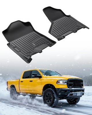 Car Floor Mats for Ram 2500/3500: for Dodge Ram 2019-2024 2025 2026 Crew Cab ...