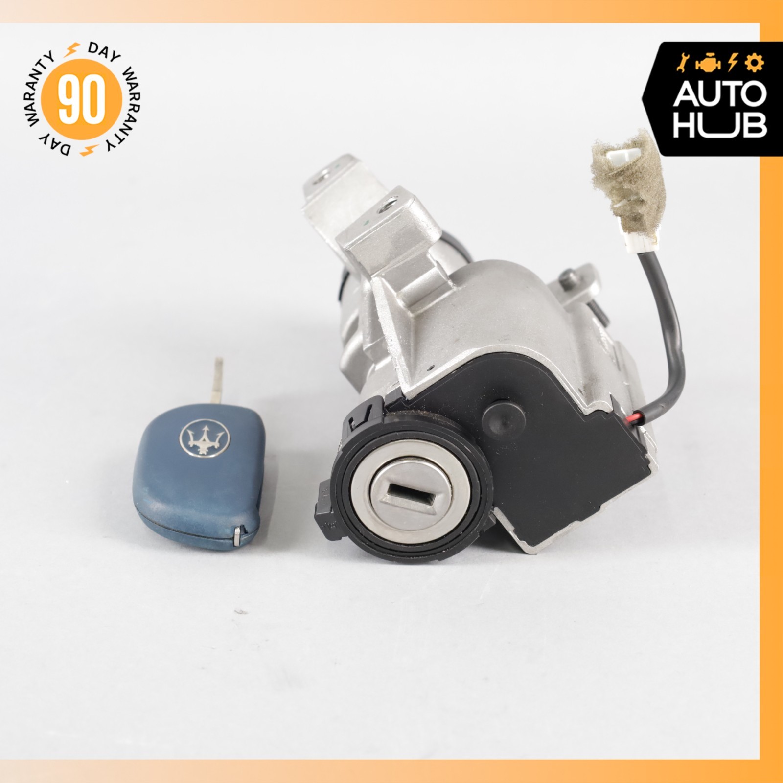 04-19 Maserati GranTurismo M145 Steering Lock Ignition Switch w/ Key 010194 OEM