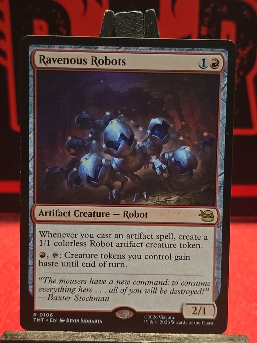x1 Ravenous Robots TMT Ninja Turtles MTG 106 M/NM Unplayed Rare