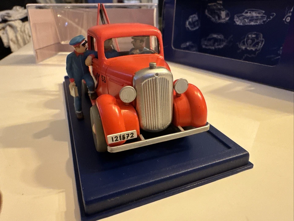 Miniature Tintin Au Pays De L’or Noir La Dépanneuse 1/43 - Photo 2/2