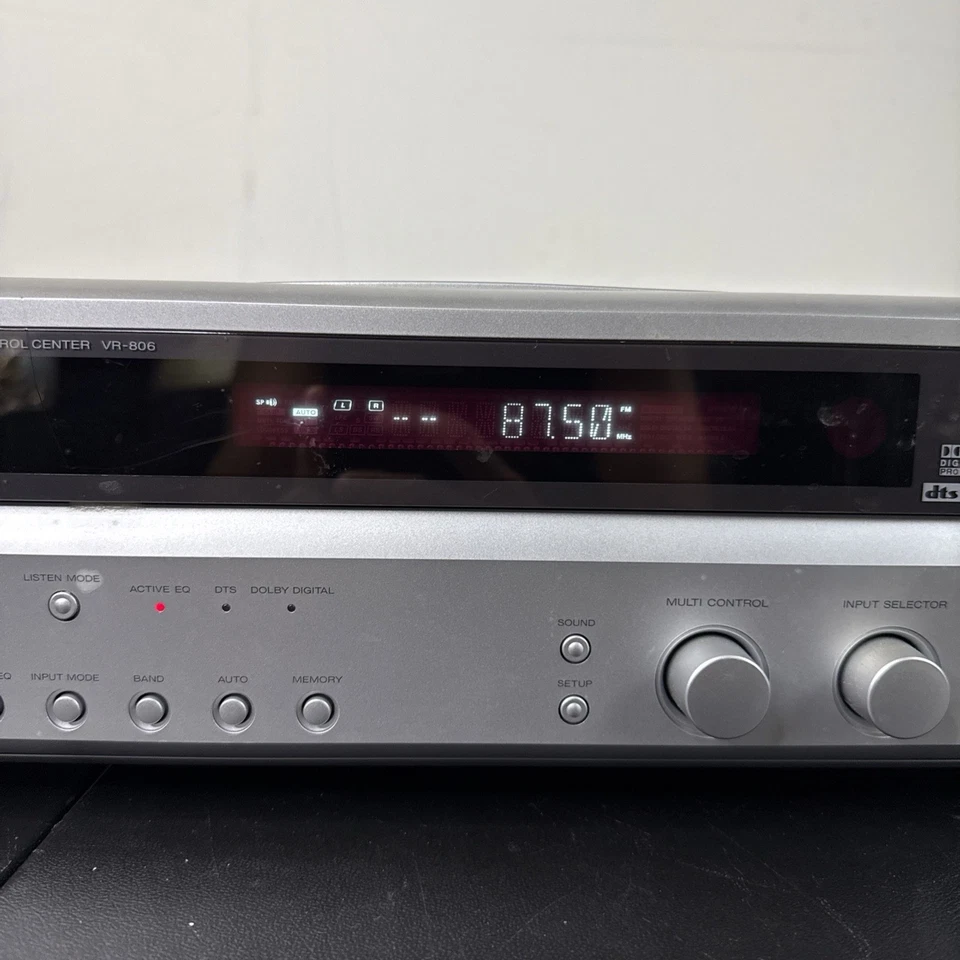 Kenwood Digital 6.1 Channel Audio Video Receiver VR-806 Tested Working No Remote - Image 4 of 4