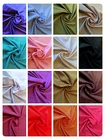 Plain 100% Cotton Linen Look Fabric Dress Material - 145cm width - Many Colours
