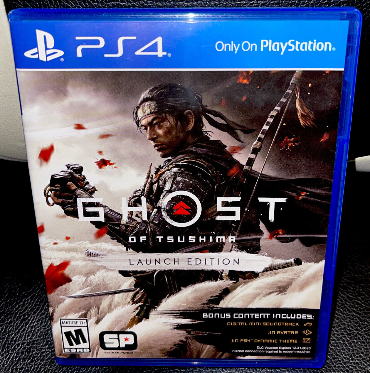 PlayStation 4 : Ghost of Tsushima Launch Edition - Tested/Working No Code  711719537984